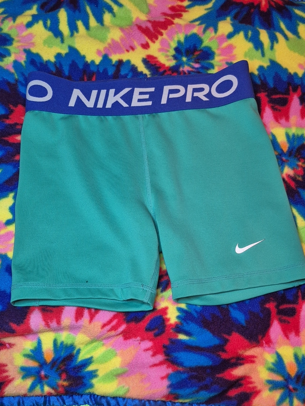 Women's Teal Compression Shorts